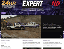 Tablet Screenshot of expertautomotiveservices.com